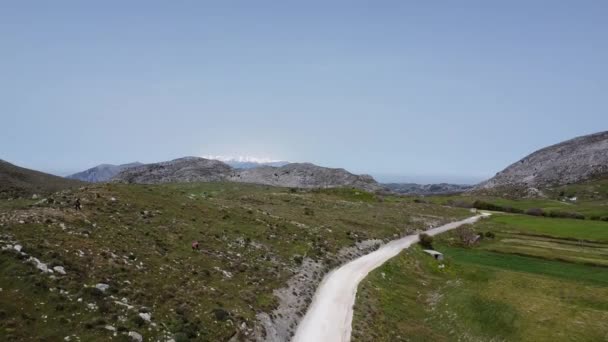 Gious Kambos Plateau Kreta Griekenland — Stockvideo