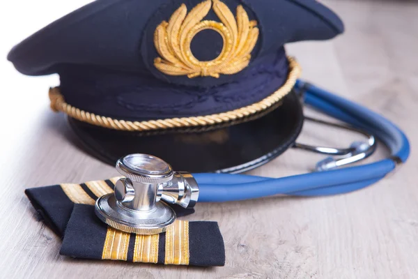 Aeromedical egzamin — Zdjęcie stockowe