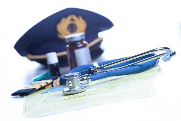 Aeromedical Exam — Stock Photo, Image