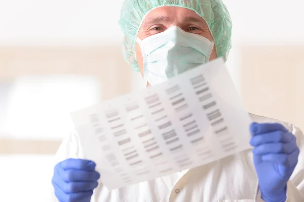 Analizando DNA — Fotografia de Stock