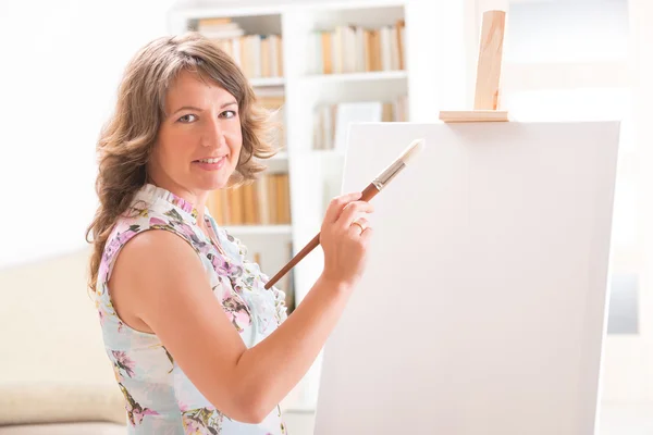 Artist at work — Stock Photo, Image