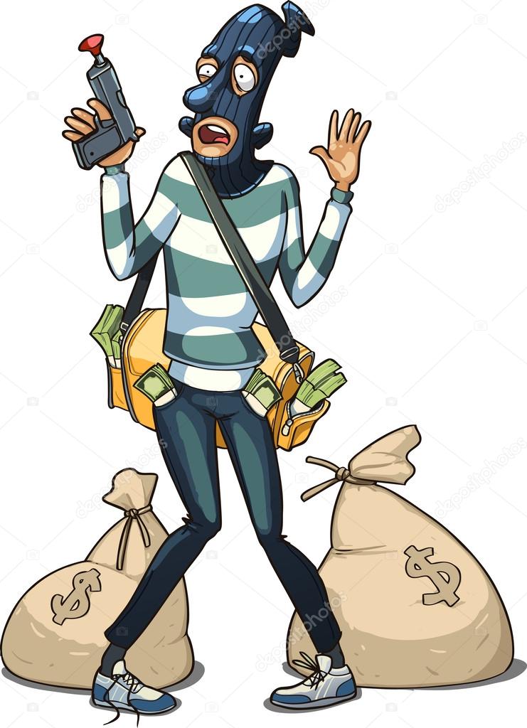 Bankrablo Stock Vektorok Bankrablo Jogdijmentes Illusztraciok Depositphotos