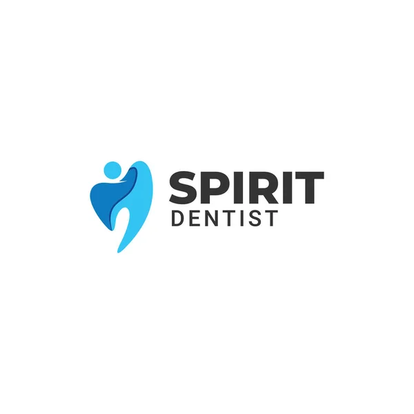 Mundpflege Dental Logo Design Kreatives Zahnarzt Logo Kreative Dental Clinic — Stockvektor