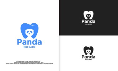 Şirin panda diş logosuyla birleşiyor.