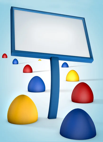 Easter sign — Stock Photo, Image