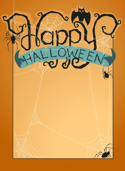 Happy Halloween typography — Stock Vector