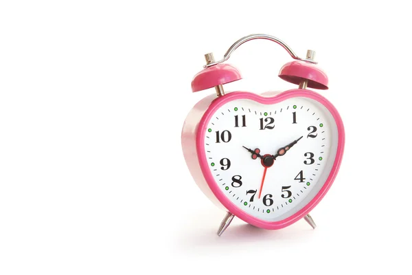 Pink clock — Stock Photo, Image