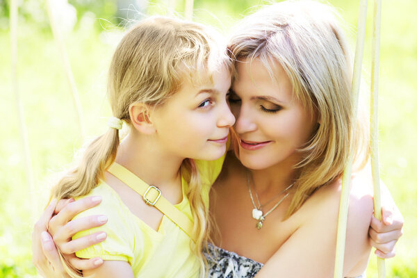 Mother and daughter