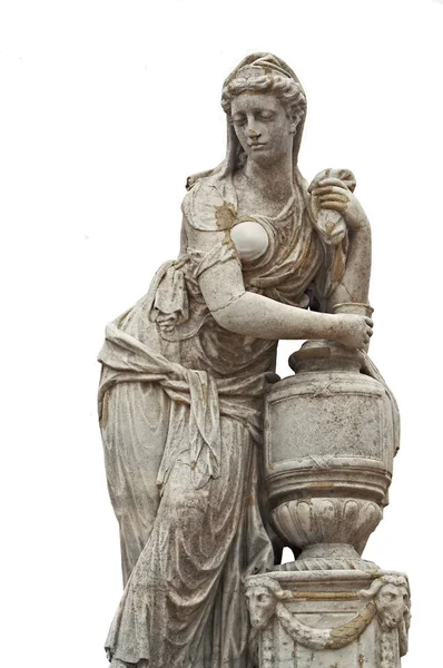 Antike Statue, isoliert — Stockfoto