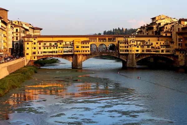 Ponte vechio ve Florencii — Stock fotografie