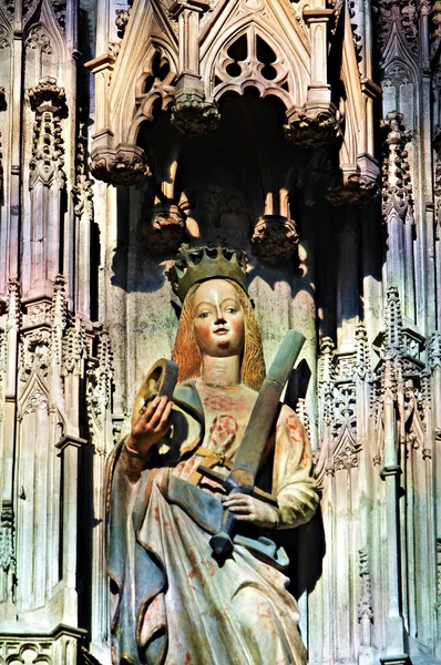 Statue of saint — Stock Photo, Image