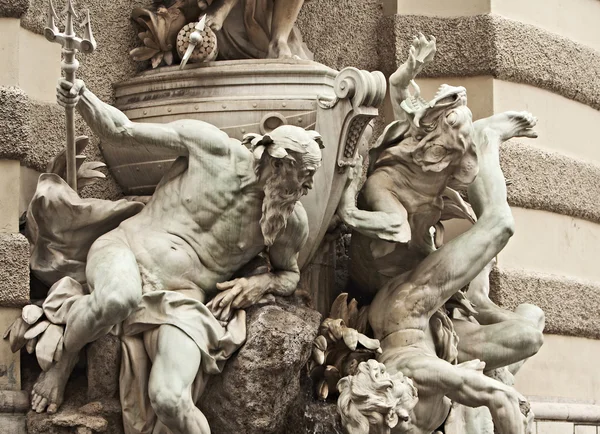 Скульптура Нептуна — стокове фото
