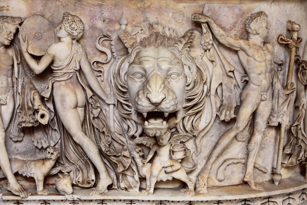 Ancient carving — Stock Photo © abxyz 24675923