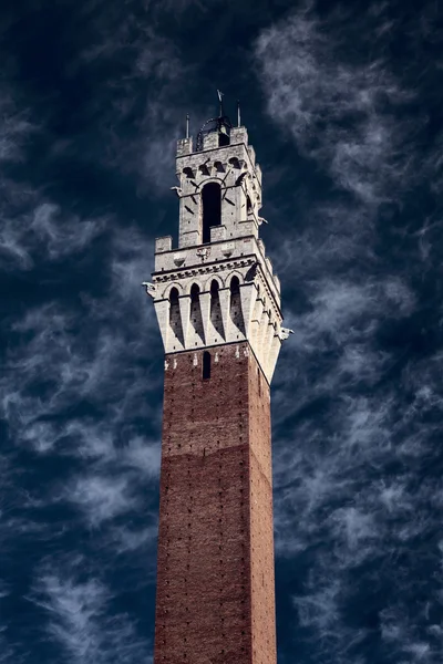 Detalle arquitectónico de Siena — Foto de Stock