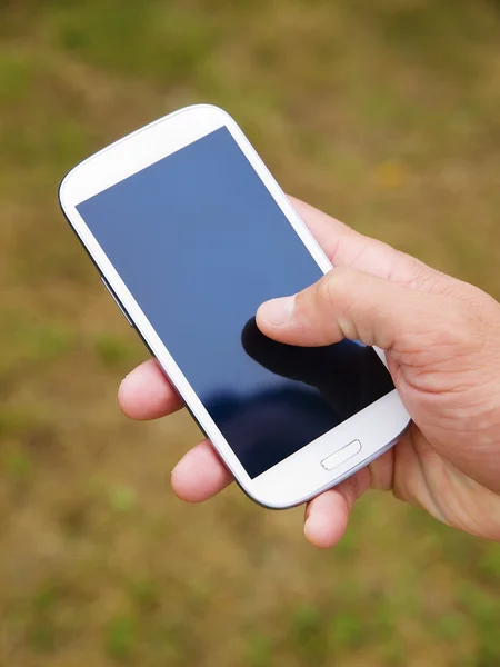 adam el modern mobil akıllı telefon 2 ekrana dokunmak
