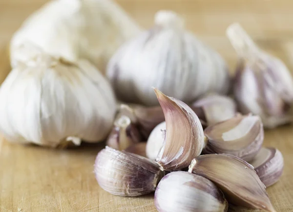 Garlics with a selective focus (2) — Stock Photo, Image