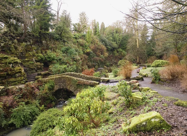 Pittencrieff park i dunfermline — Stockfoto