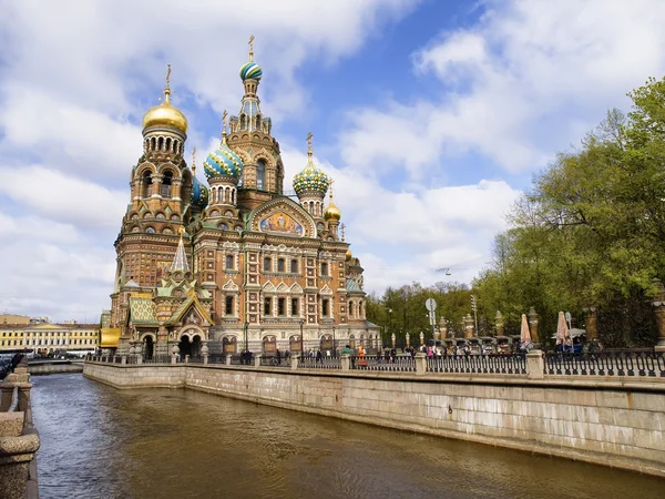 Erlöserkirche auf vergossenem Blut — Stockfoto