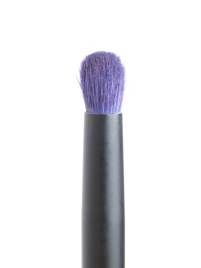 Makyaj için mor fırça