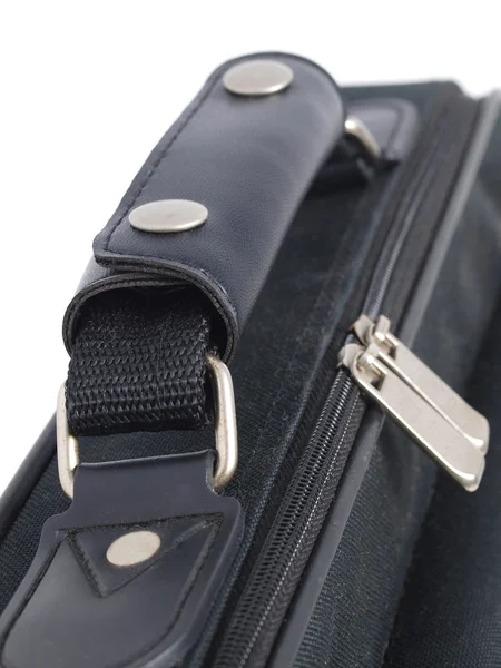 Briefcase handle detail — Stock Photo, Image