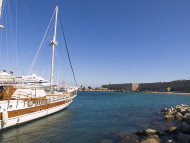 Rodos deniz manzarası