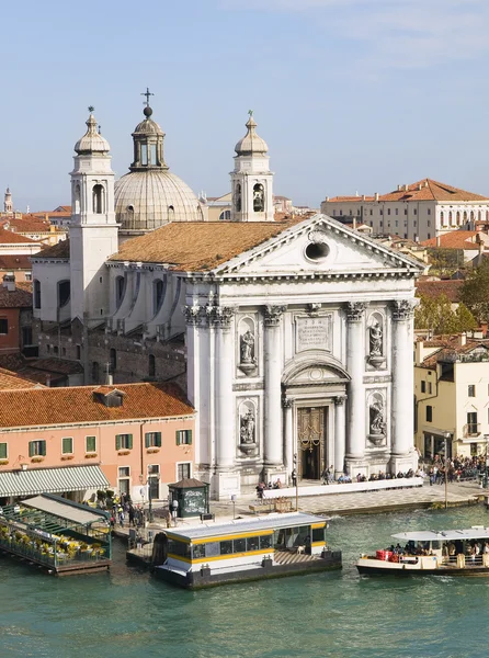 Basilica Santa Maria della Salute, Venetsia, Italia — kuvapankkivalokuva