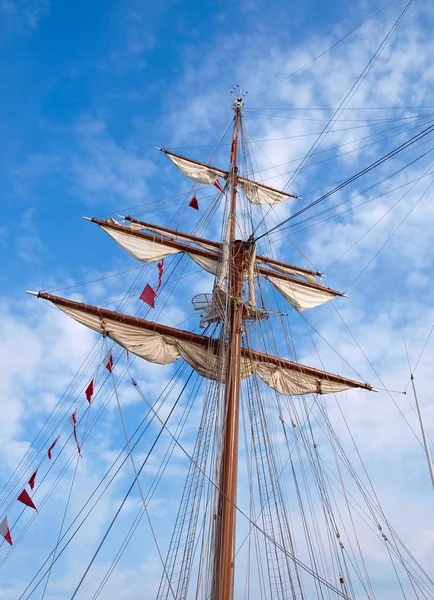 Mast van een schip — Stockfoto