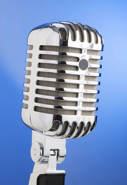 Retro-mikrofoni — kuvapankkivalokuva