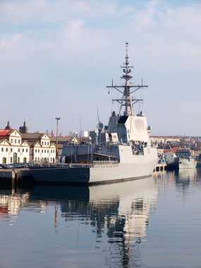 Ferrol, İspanya-Şubat 16: Fırkateyn f-103 