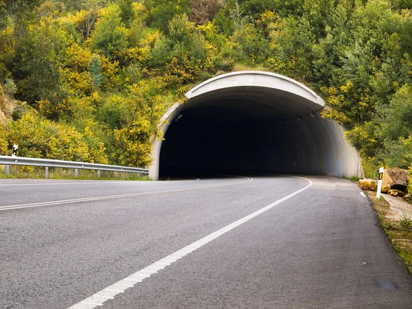 Ingang van een tunnel — Stockfoto