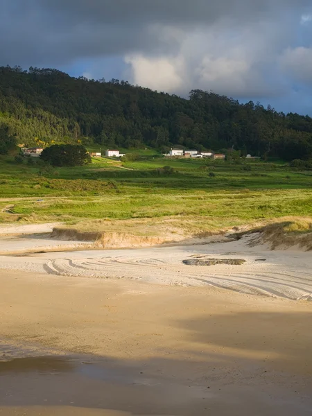 Vacker strand i norra Spanien — Stockfoto