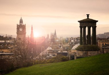 edinburgh Şehir Merkezi Görünümü