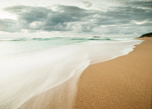 Schöner strand in galicien, spanien. — Stockfoto