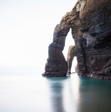 plaj las catedrales ya da catedrais, ribadeo, Galiçya, İspanya