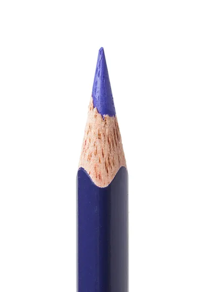 蓝色铅笔 — 图库照片