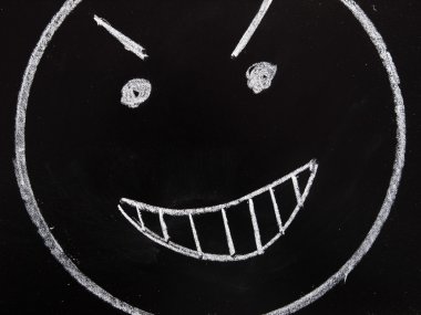 şeytani yüz çizmek