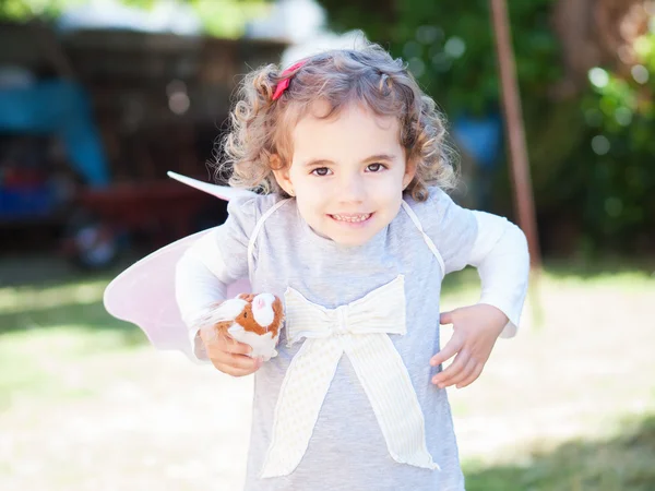 Divertido retrato de niña — Foto de Stock