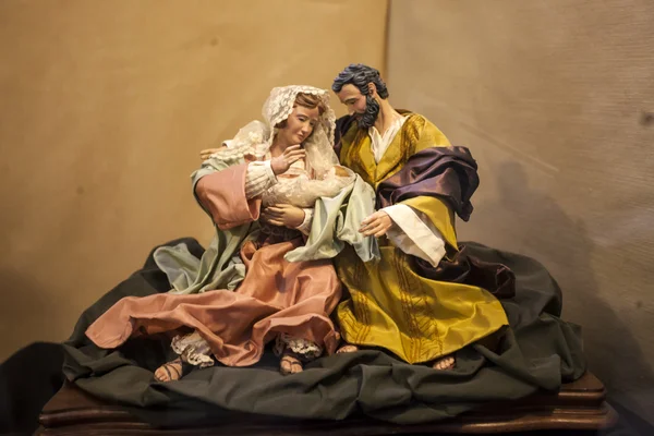 bir naples kilisede İsa'nın Doğuşu