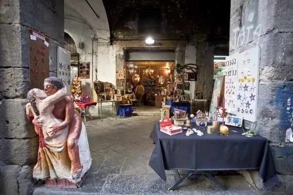 Aralık ayında Napoli sokak