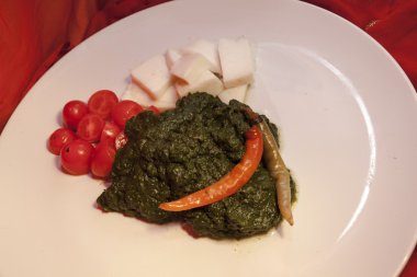 Hint yemekleri, palak paneer