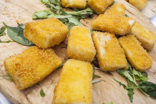 Kızarmış polenta — Stok fotoğraf