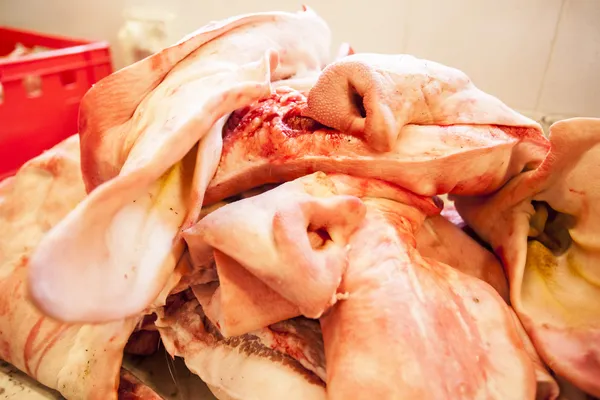 Laboratorio de carne de cerdo — Foto de Stock