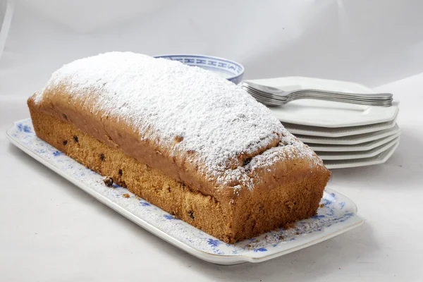 Pastel de ciruelas — Foto de Stock