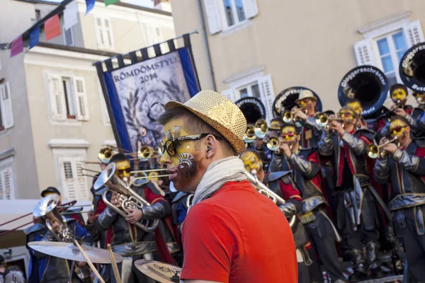 Euro Carnevale in Trieste and Muggia, Italy — Stock Photo, Image