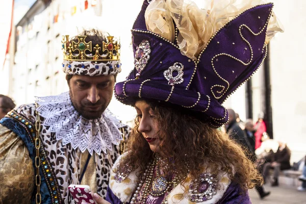 Euro carnevale Triesztben és muggia, Olaszország — Stock Fotó