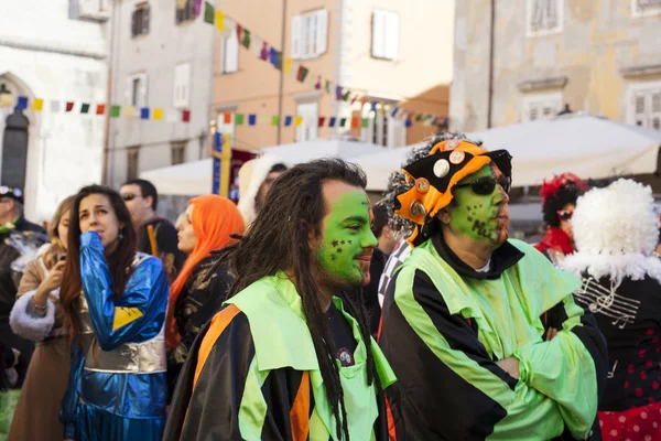 Euro Carnevale em Trieste e Muggia, Itália Fotos De Bancos De Imagens