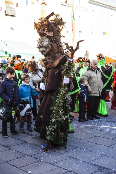 Euron carnevale i trieste och muggia, Italien — Stockfoto