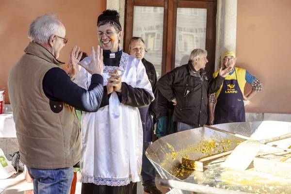 Carnevale euro w Trieście i muggia, Włochy — Zdjęcie stockowe