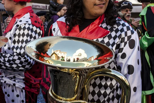 Το carnevale ευρώ στην Τεργέστη και muggia, Ιταλία — Φωτογραφία Αρχείου