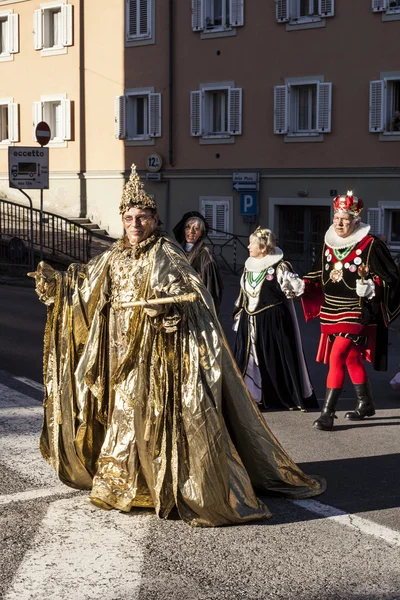 Carnevale euro w Trieście i muggia, Włochy — Zdjęcie stockowe